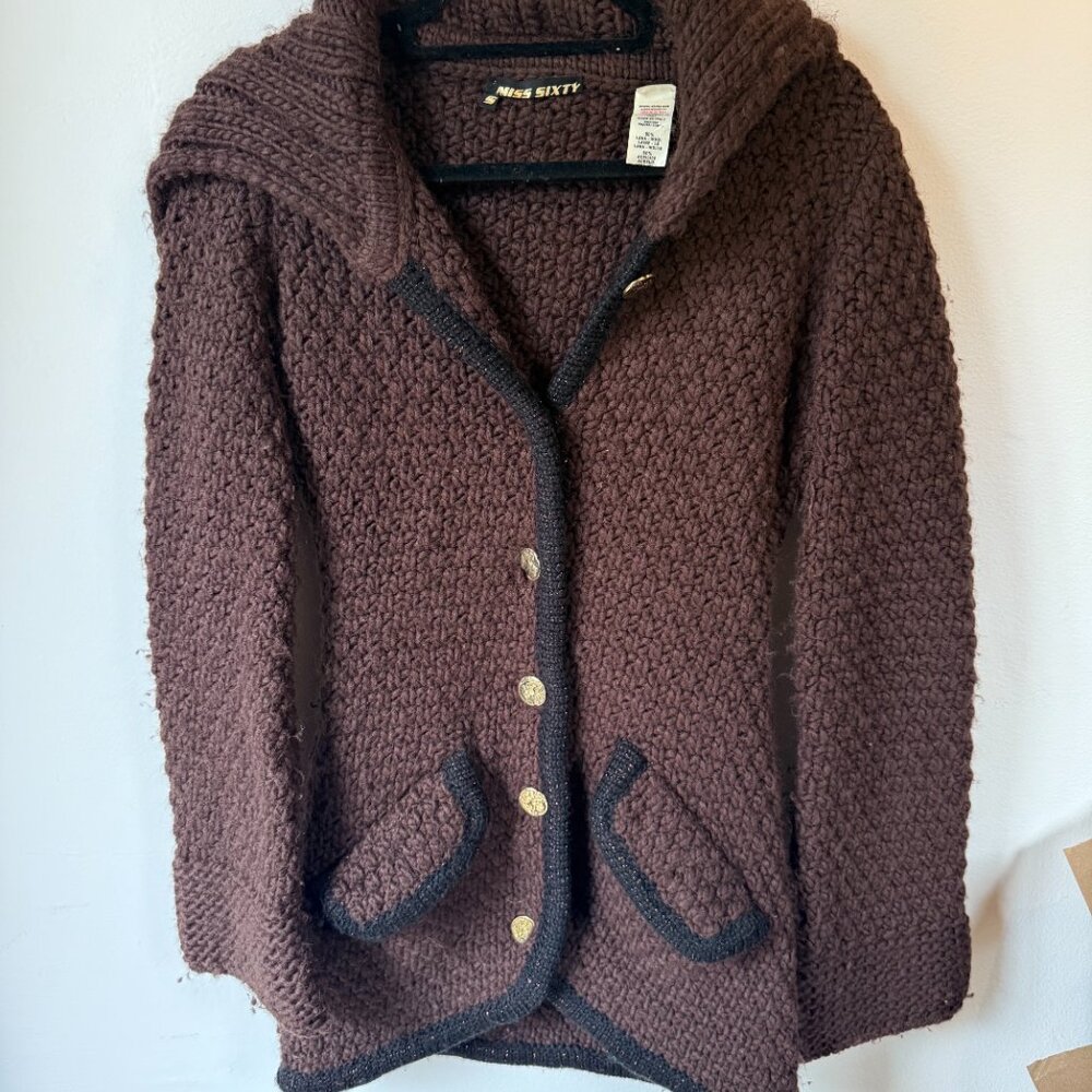 Miss Sixty Heavy & Fitted sweater jacket